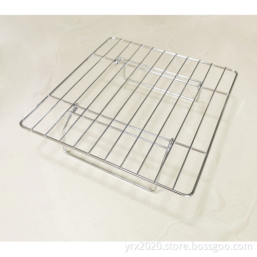 Foldable Dish Rack Stainless Steel Wire